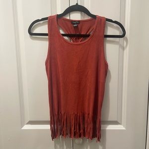 Suede top